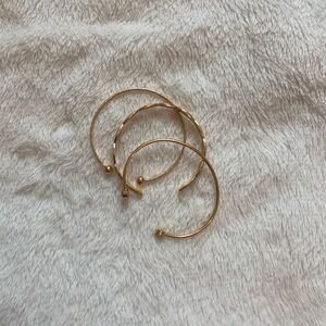 Elegant Gold Bangle Bracelet Pack